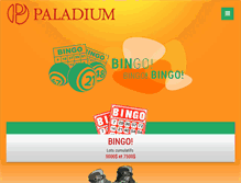 Tablet Screenshot of paladium.ca